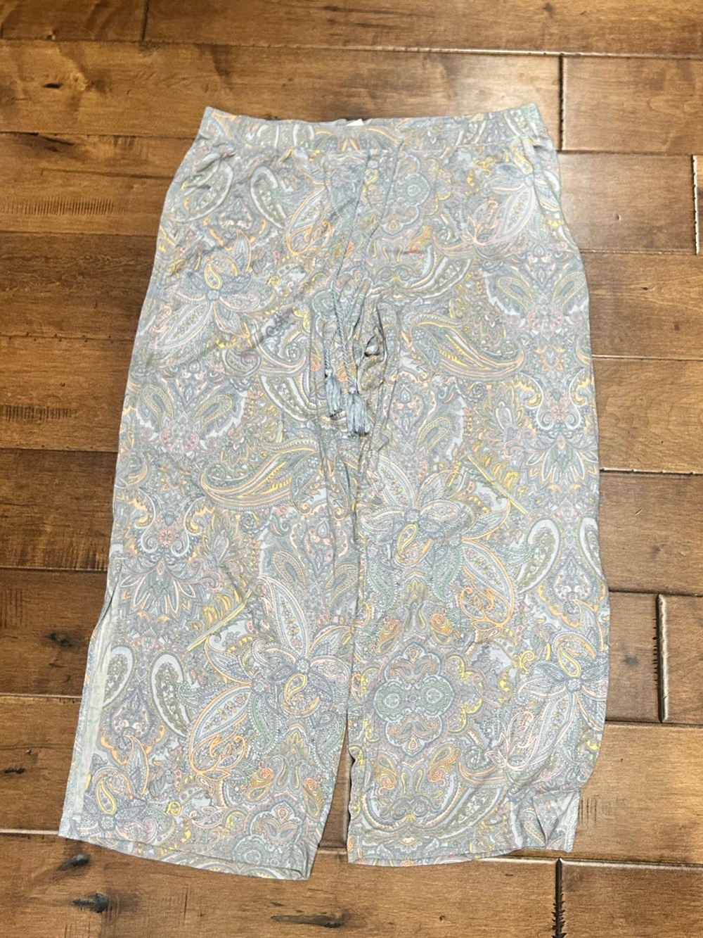 Soma Light Blue Paisley Lounge Pants